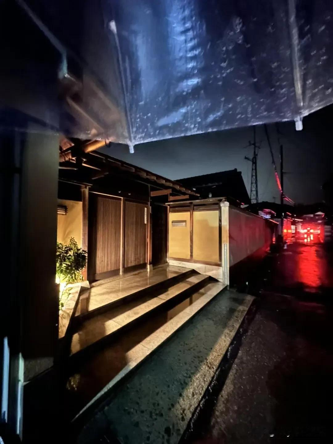 Rainy night Naoshima