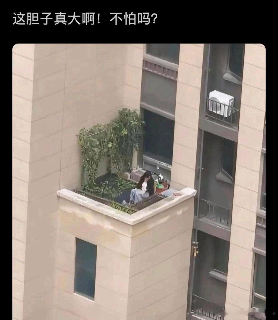 这胆子可真大啊！她都不怕的吗？ 