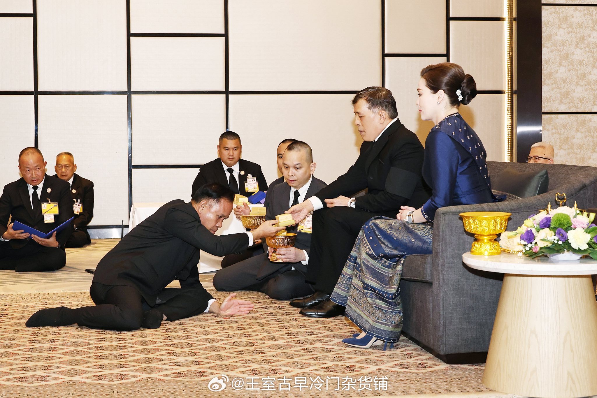 王室王室泰国王室素娘娘 2026年3月18日，狗哥素娘娘接见访问老挝负责招待的官