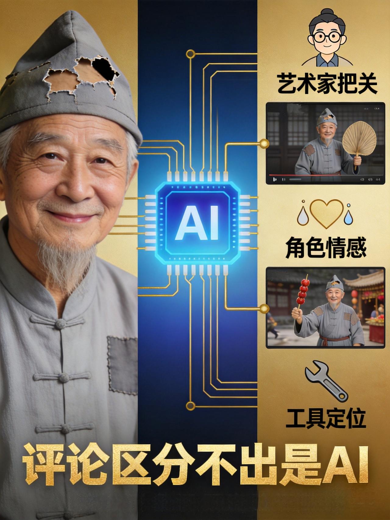 93岁游本昌把济公形象授权给AI！拍短剧+广告，观众竟没看出来

93岁的游本昌
