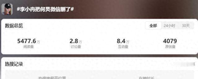 李小冉因未给何炅备注实名，误删好友引发网友热议。谢娜发布与李小冉和何炅的视频，李
