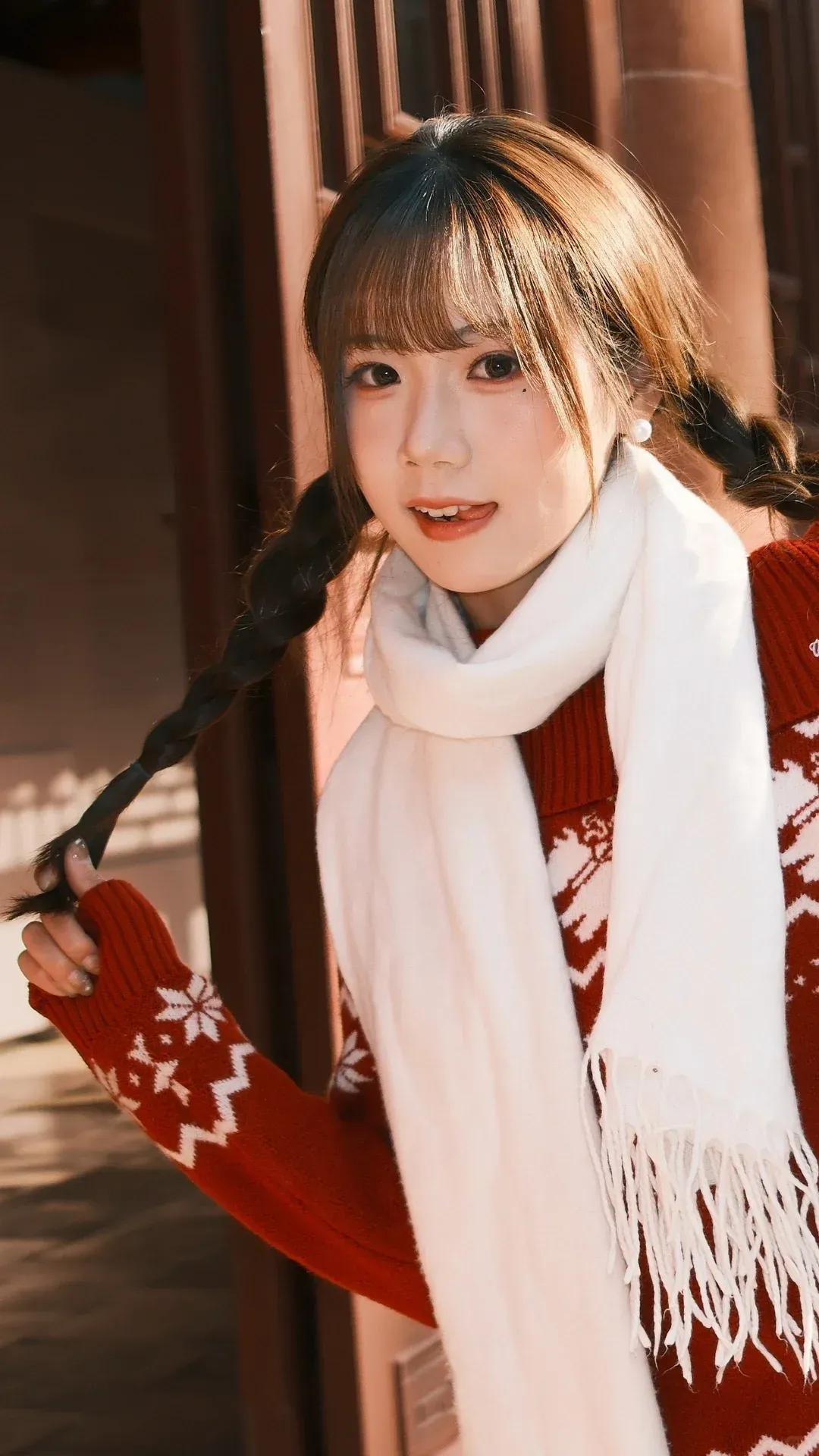 分享甜美小姐姐随手拍新年快乐晒晒少女靓影