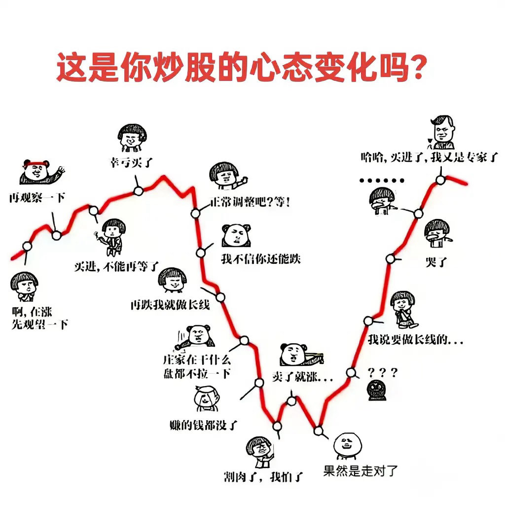 股民经典心路历程 