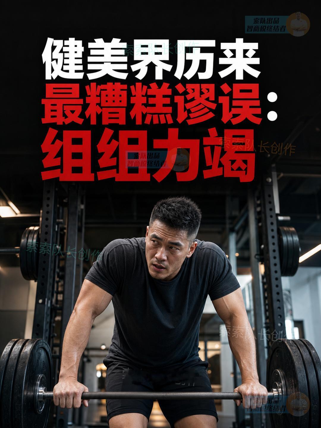 彻底毁掉健身人的练法：组组力竭！

网上那些“鸡血”健身教程真是太多了，一个比一