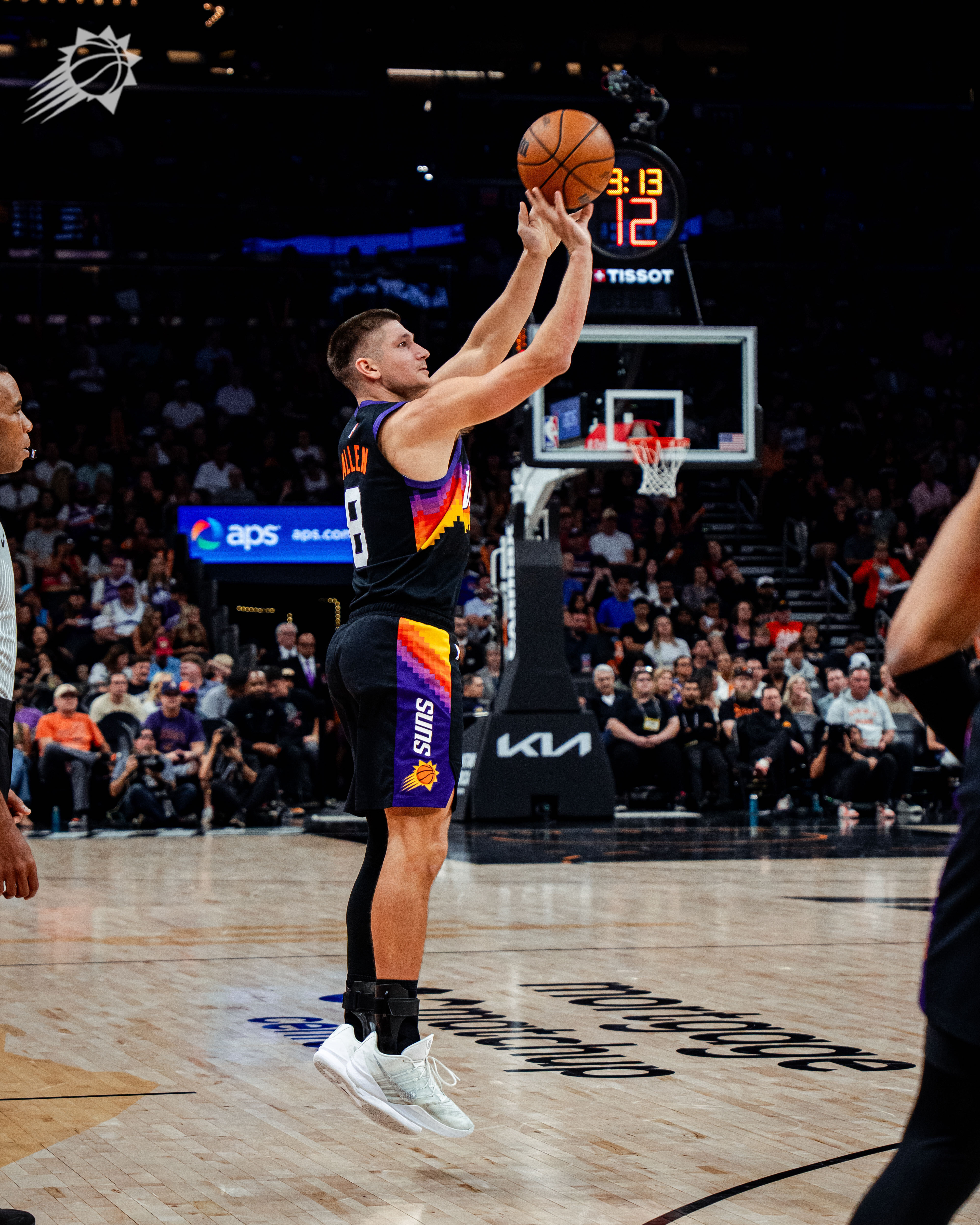 阿伦三分依旧稳定 🙌菲尼克斯太阳 ｜旭日东升 ｜爵士vs太阳