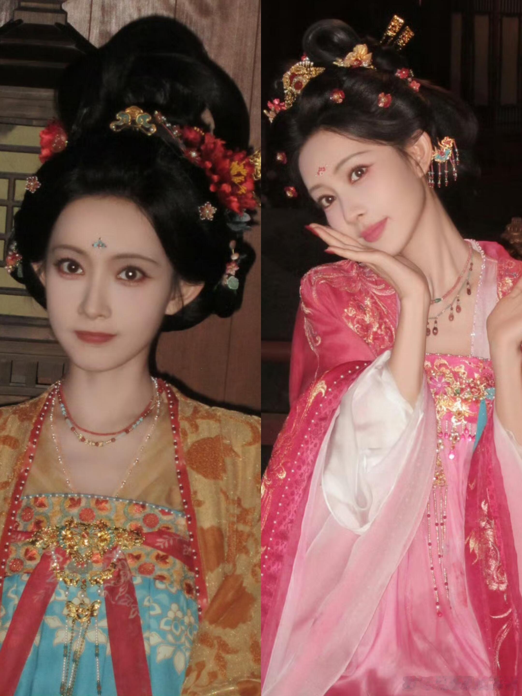 啊啊啊孟姐这剧妆造太好看了.....孟姐更新尚公主花絮照服化道好美孟姐好漂亮孟子