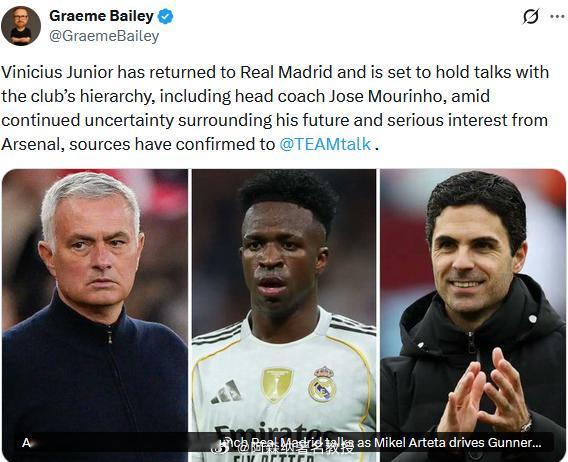 阿森纳英超联赛阿森纳著名教授 据TEAMtalk记者Graeme Bailey透