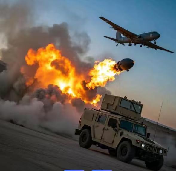 据《华尔街日报》援引两名美国官员消息，停放在地面的5架KC-135战略加油机被直