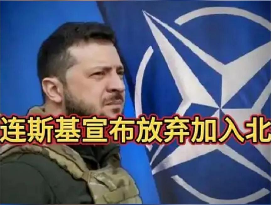 泽圣修宪，何谈神圣？当俄罗斯反对乌克兰加入北约而对乌克兰动用军事手段时，泽连斯基