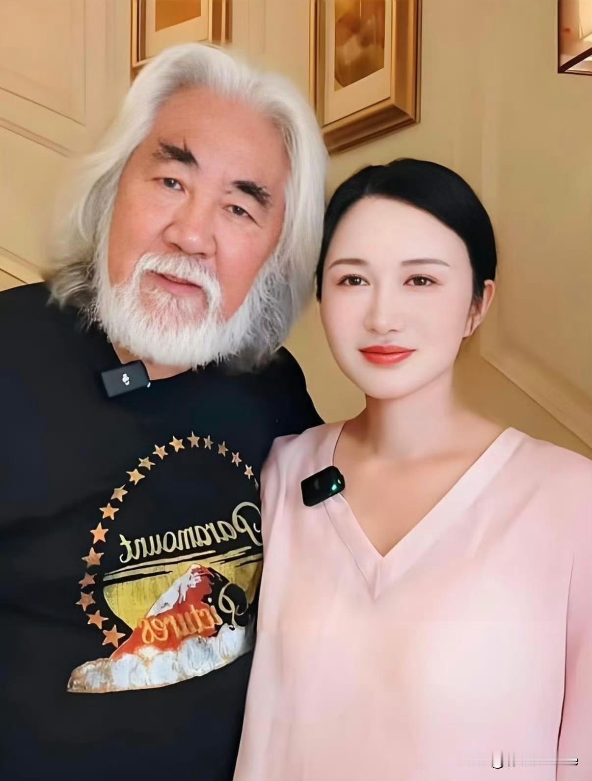 9月6日，44岁杜星霖官宣拼5胎
75岁张纪中一言不发，杜星霖称希望能生个龙太子