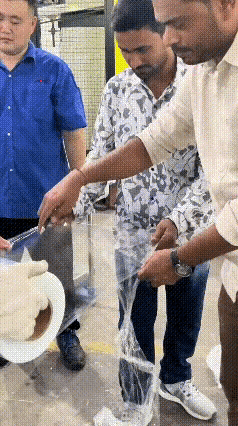 大妈：能做成垃圾袋吗？我一定买。
