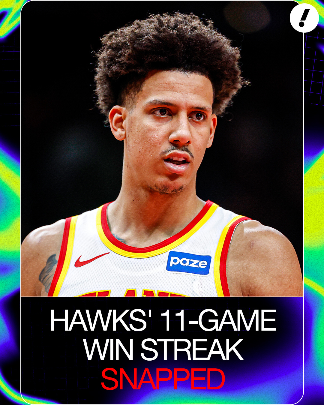 老鹰的甜蜜11连胜碰到火箭被终结了，这波11连胜老鹰只赢了魔术一个胜率50%以上