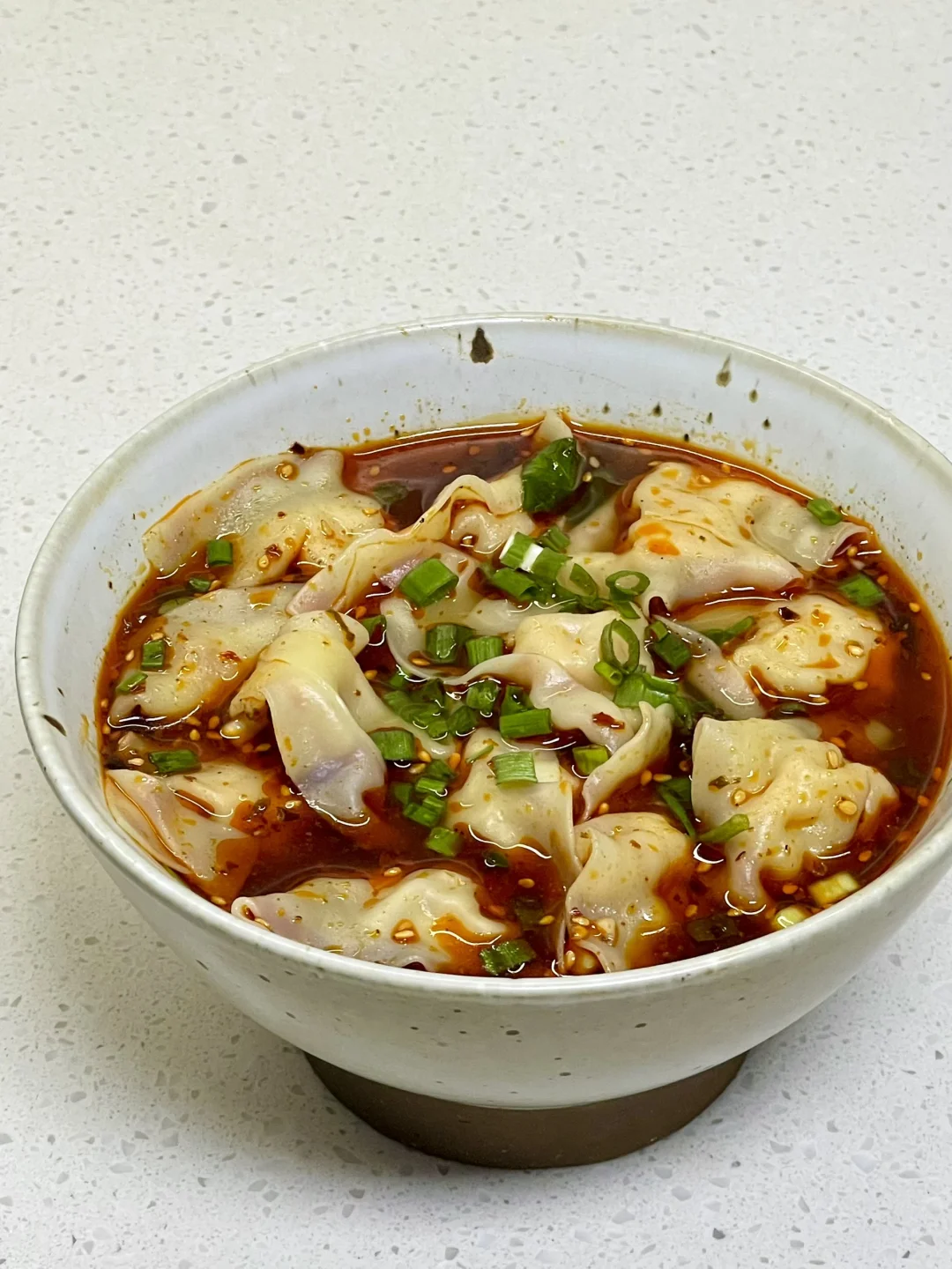 家庭版红油老麻抄手，附详细做法～