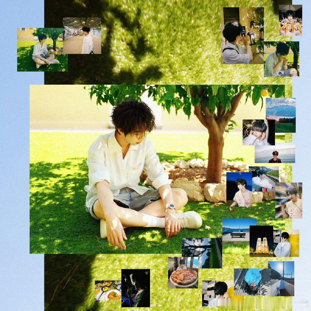 贺峻霖过夏贺峻霖夏日plog 贺峻霖的夏日plog来了 