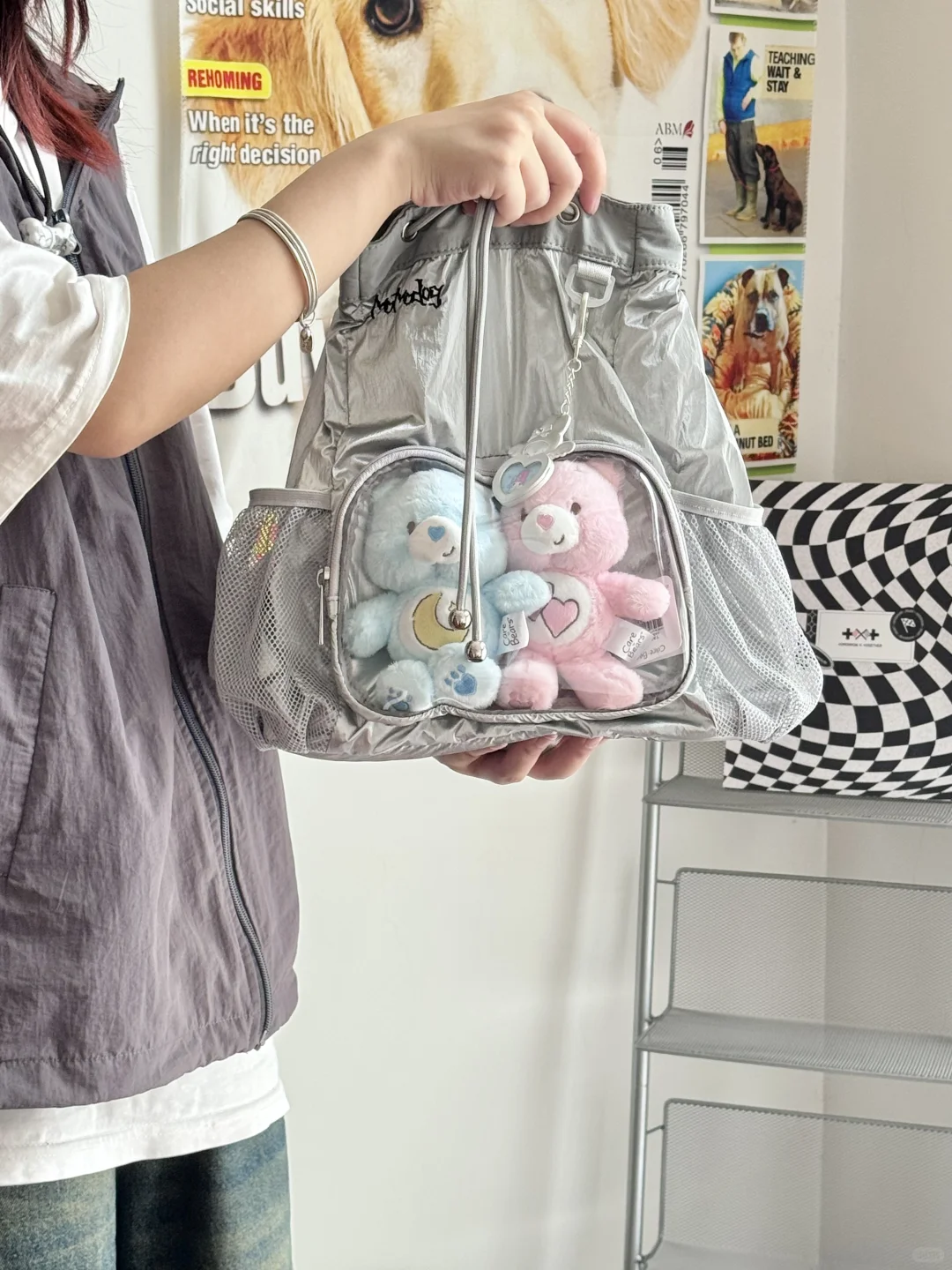 你掉的是这个银色麻袋吗🦴₊⁺★