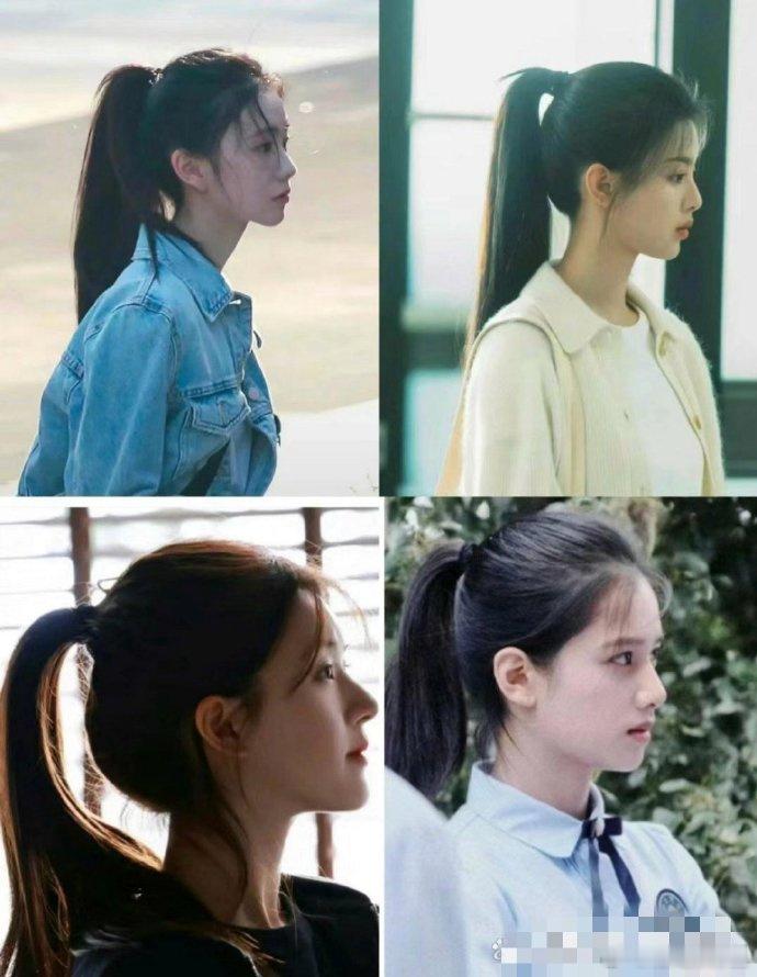 我愿称之为内娱最适合高马尾的女星 ​​​