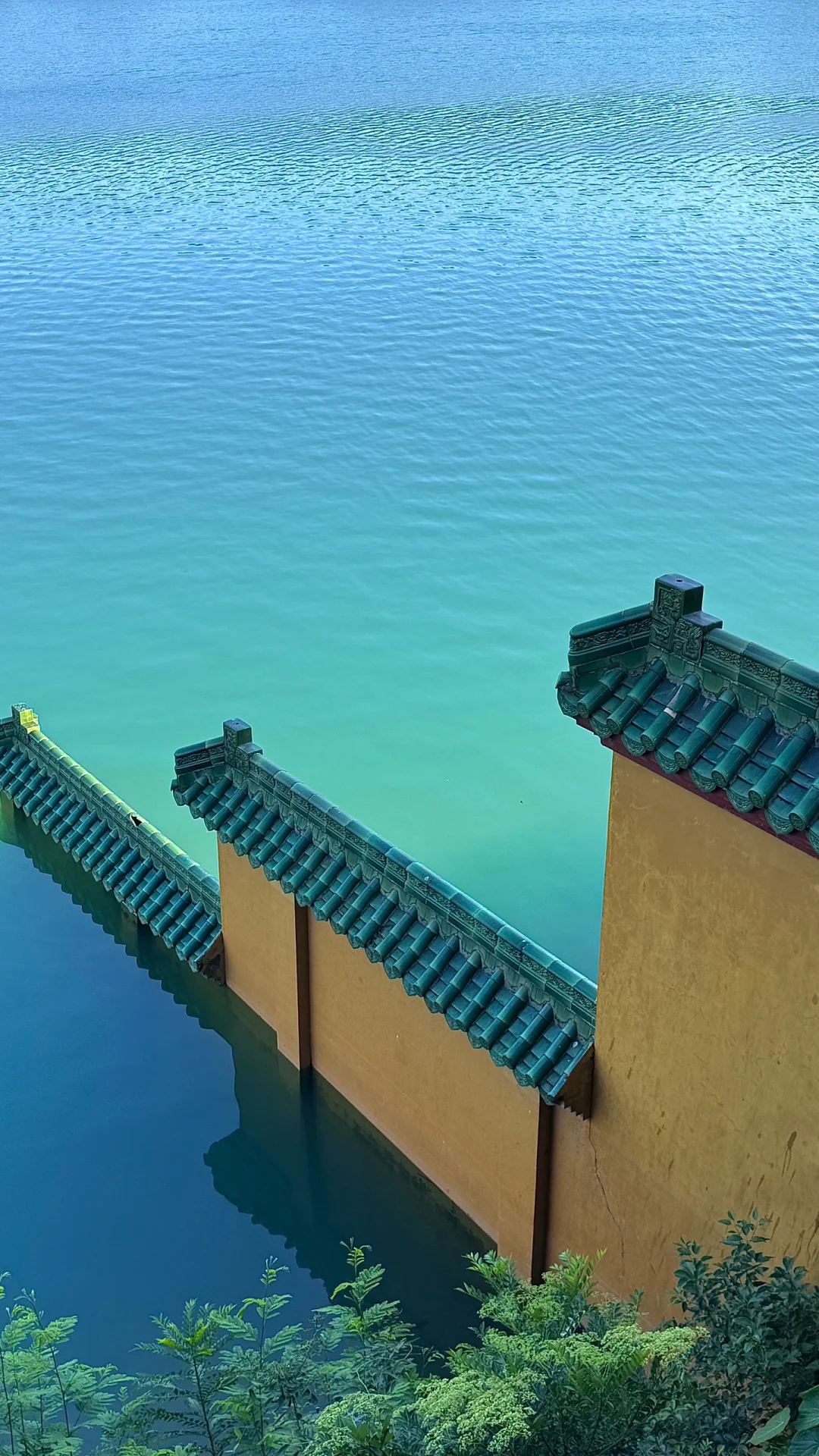 珠海金台寺蓝！真的美疯了！！！！！