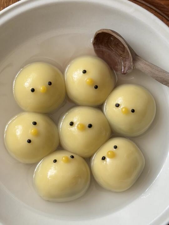 糯叽叽的 🐤小鸡豆沙汤圆