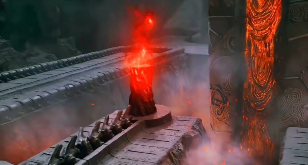 内娱特效不如非遗铸剑真实我勒个豆啊！非遗铸剑现场真的是太震撼了啊！内娱的特效也不