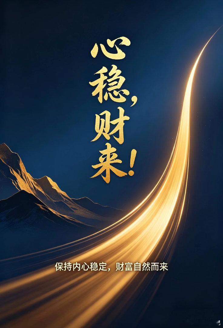 手中的标的，稳住心态，耐心等风来，会来的 ​​​