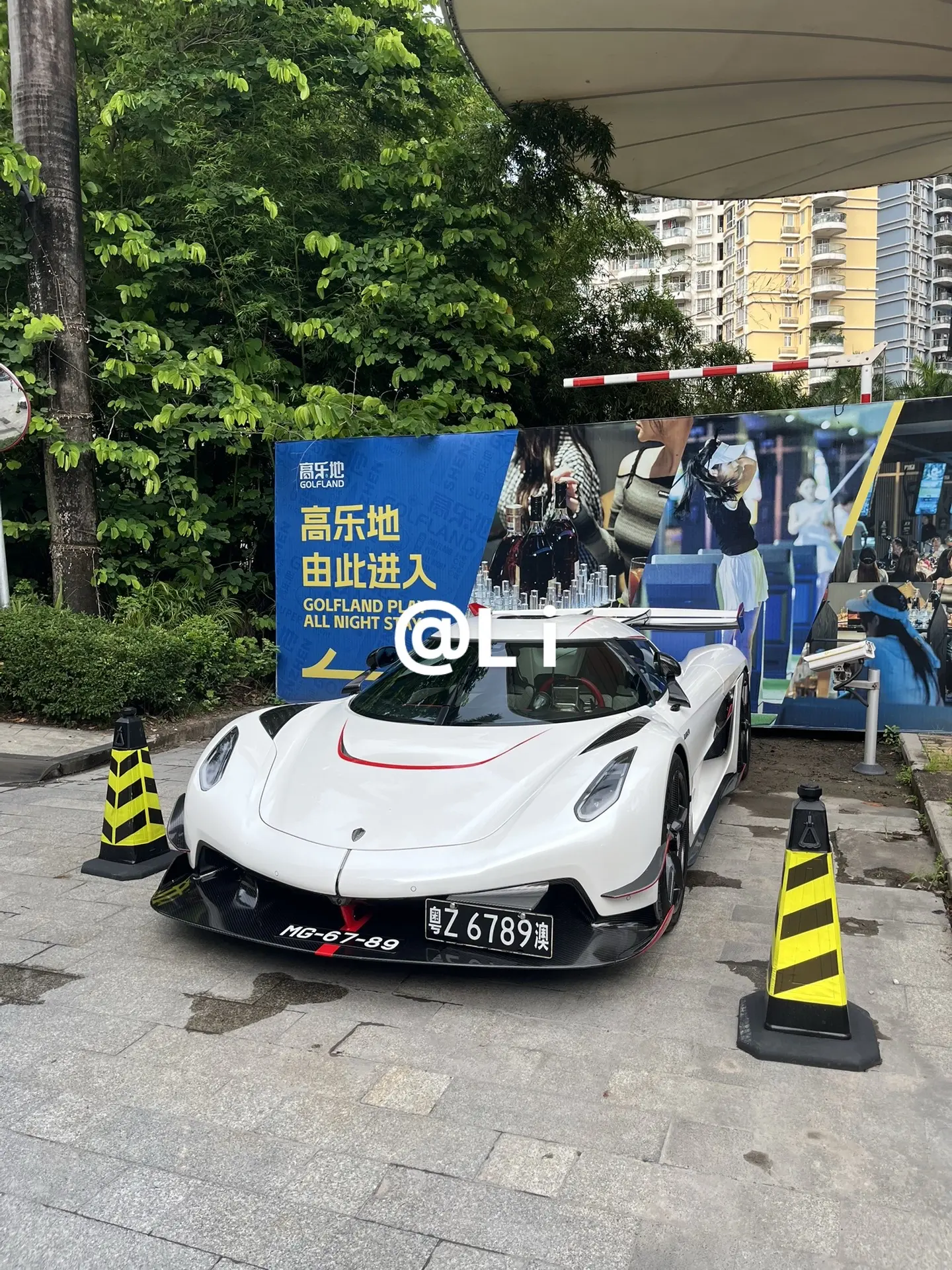 大陆唯一一台柯尼塞格jesko