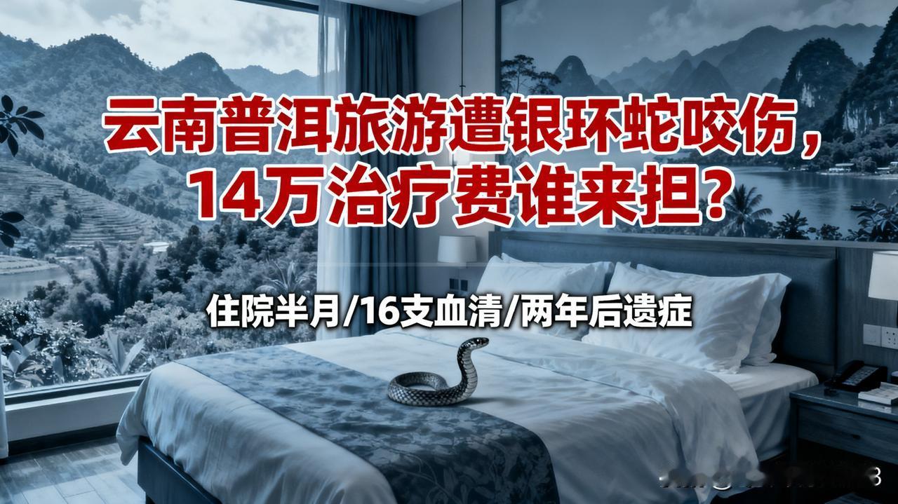 去云南普洱旅游本是件开心事，可一女子和丈夫却遭遇飞来横祸。他们在酒店床上竟被银环