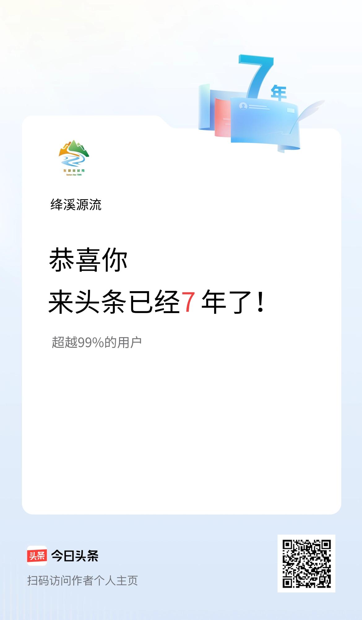 来头条已经7年了！