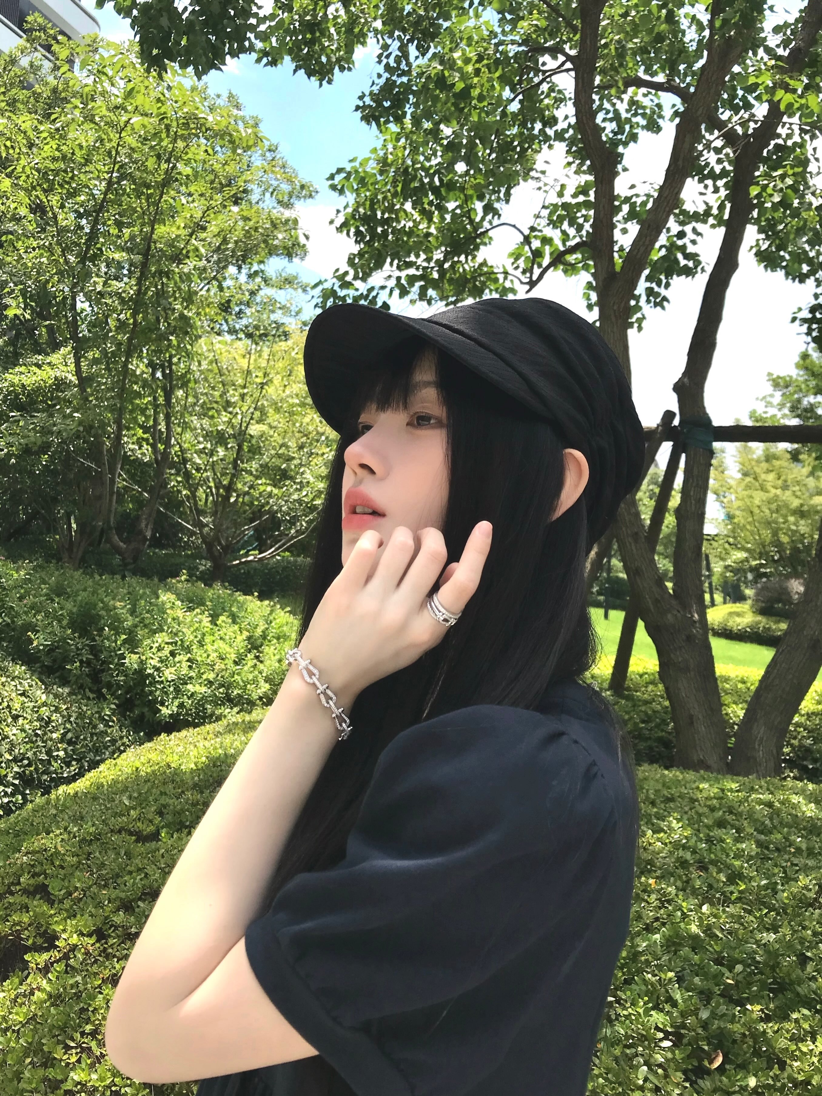 鞠婧祎 ins更新 