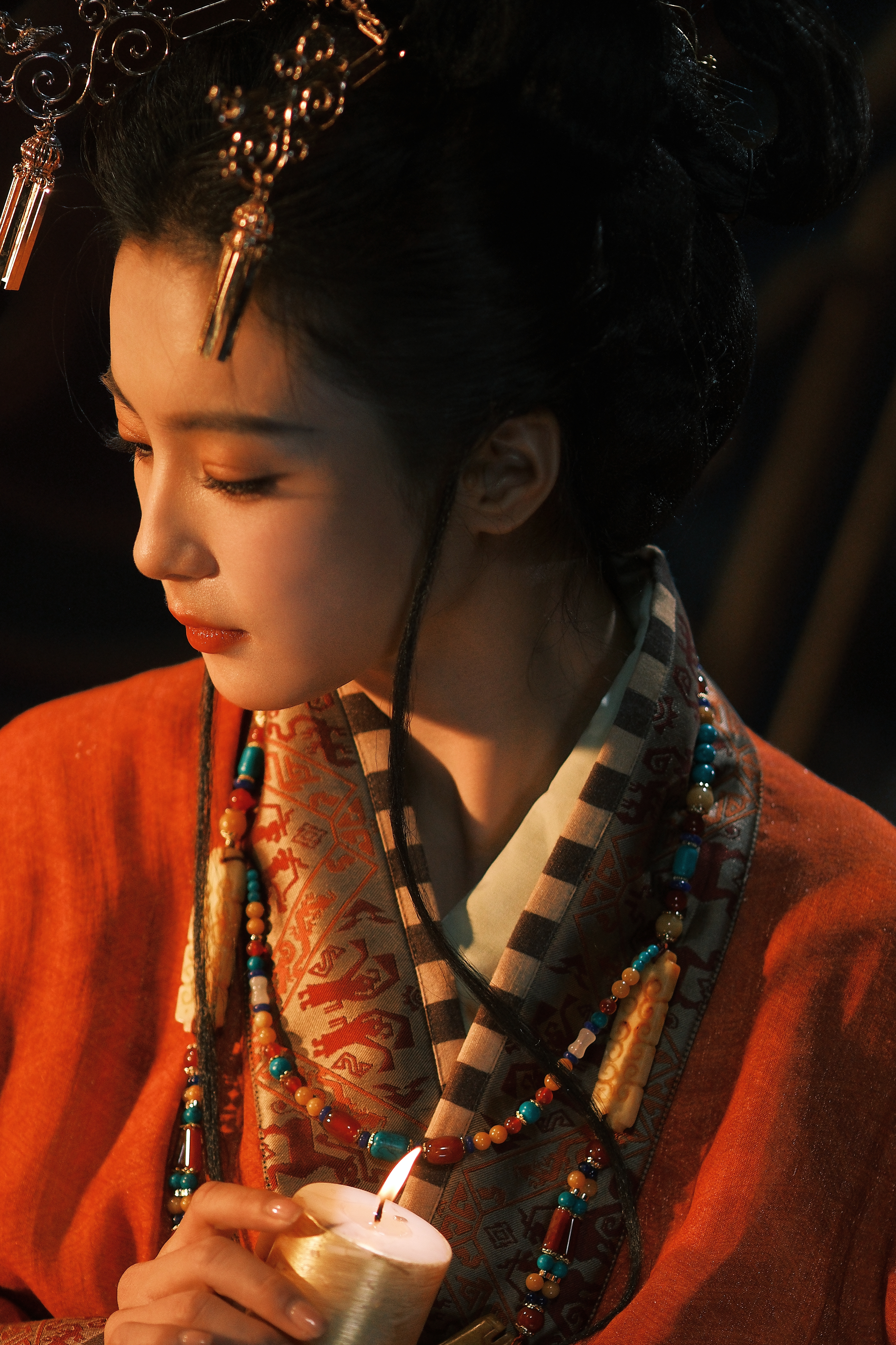 ❗雅钦这个造型太美啦！！！感觉是魏晋复原风～～～张雅钦 251207 古装其他2