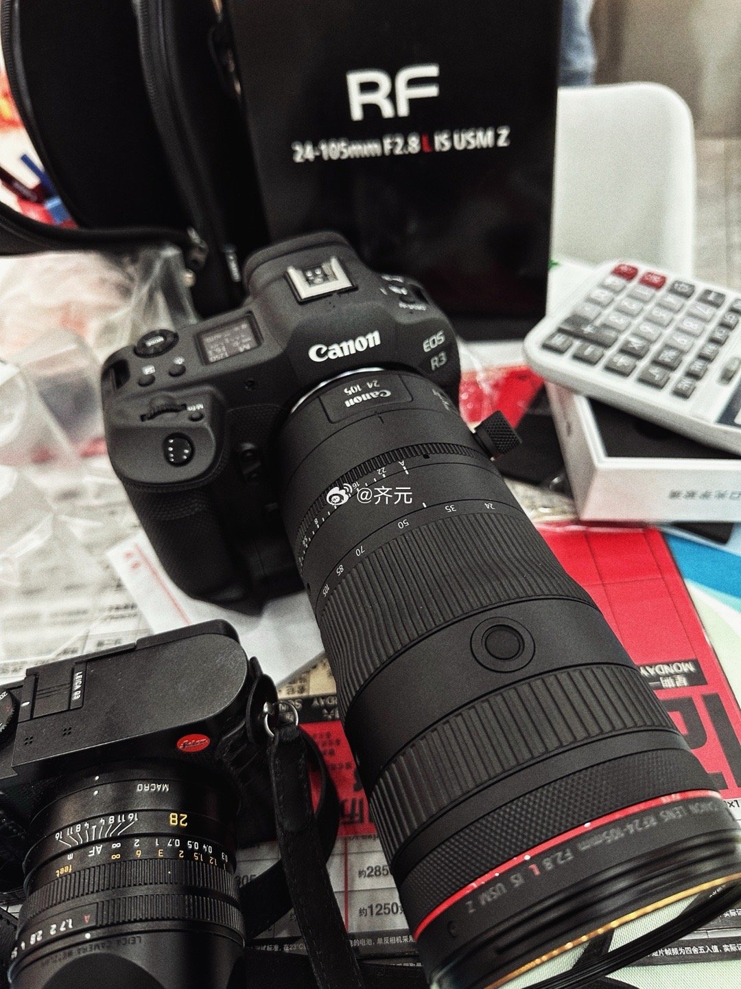 第一时间到手！佳能rf24-105/f2.8#佳能rf镜头# ​​​
