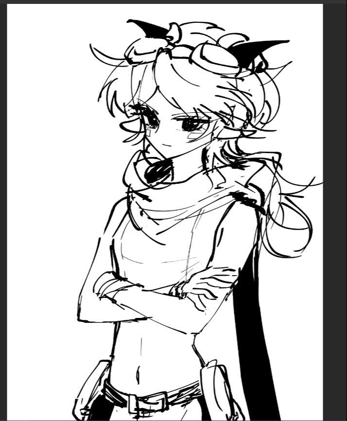 没空上色摸摸鱼。