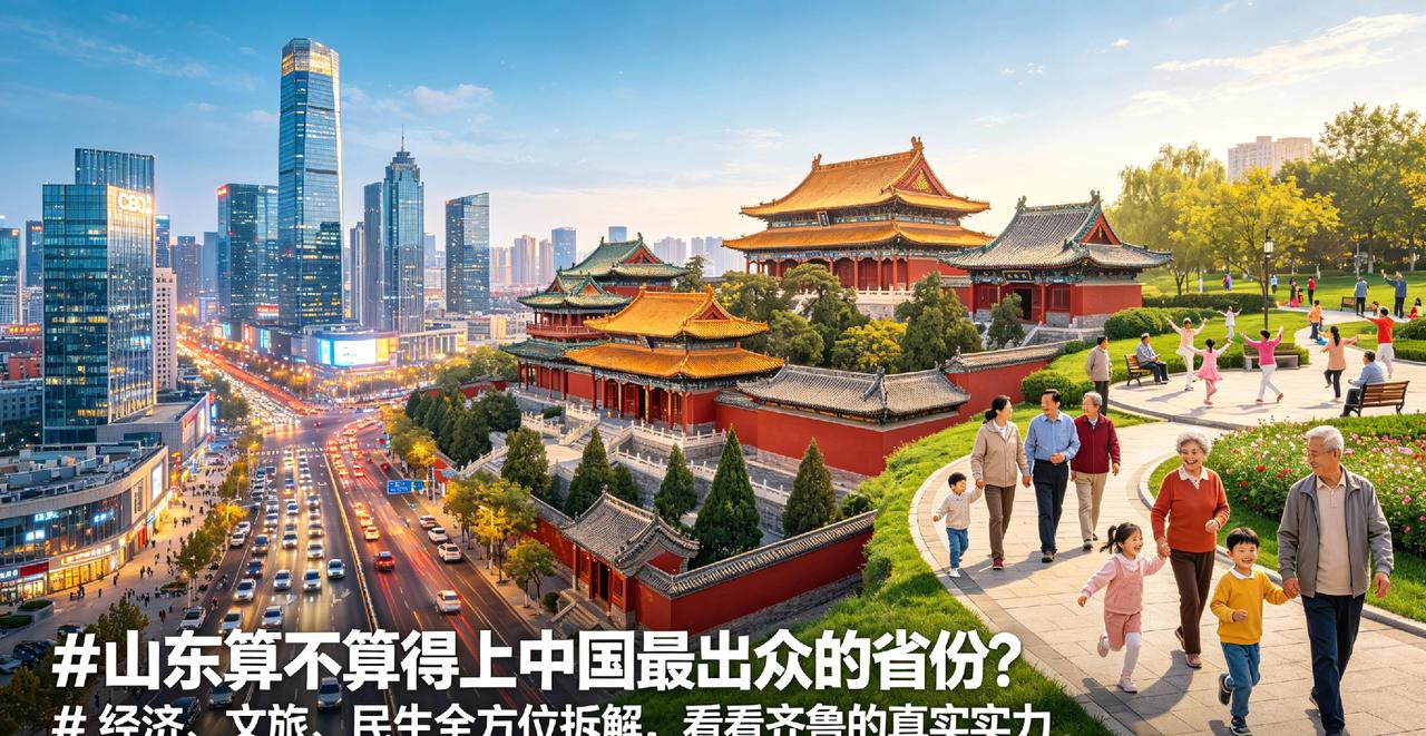 经济、文旅、民生全方位拆解，看看齐鲁的真实实力
