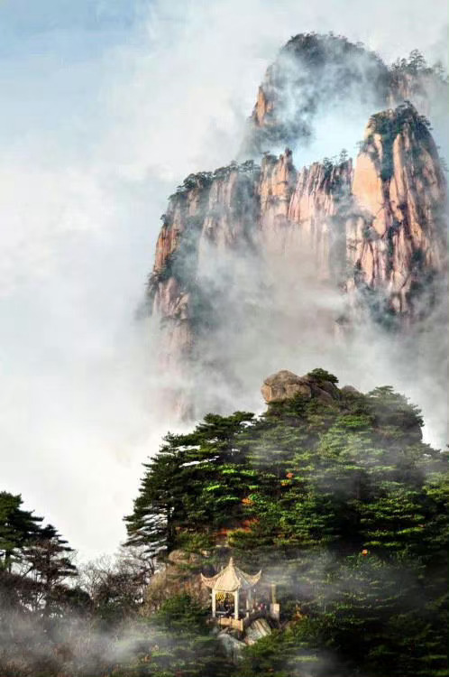 黄山云海，恍如人间仙境，美到极致！ 