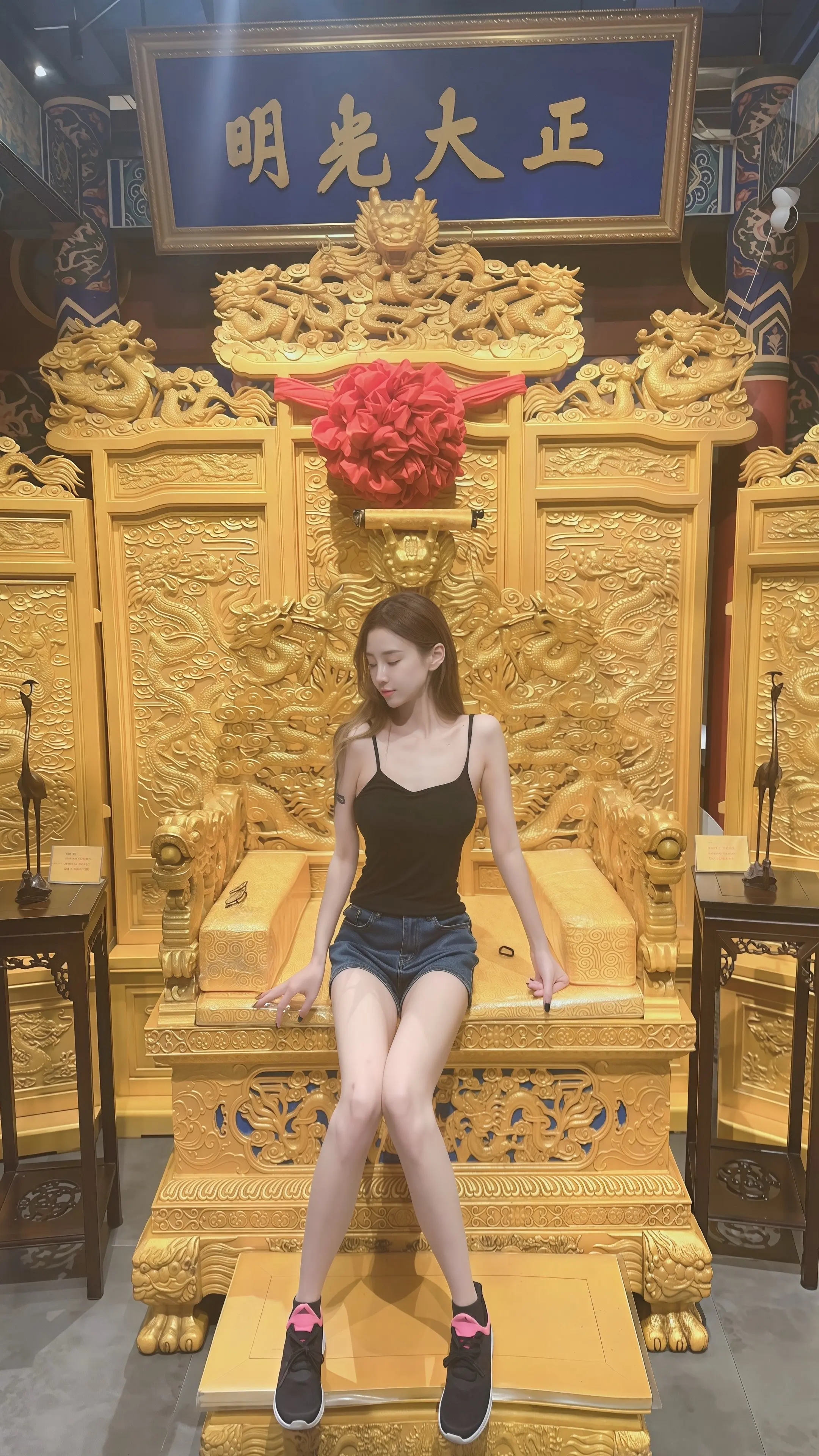 坐不坐龙椅，我都自立为王，正大光明强势。