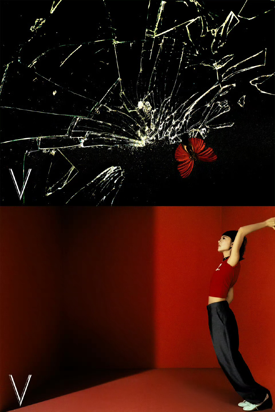 这三张就很张家诚风格 