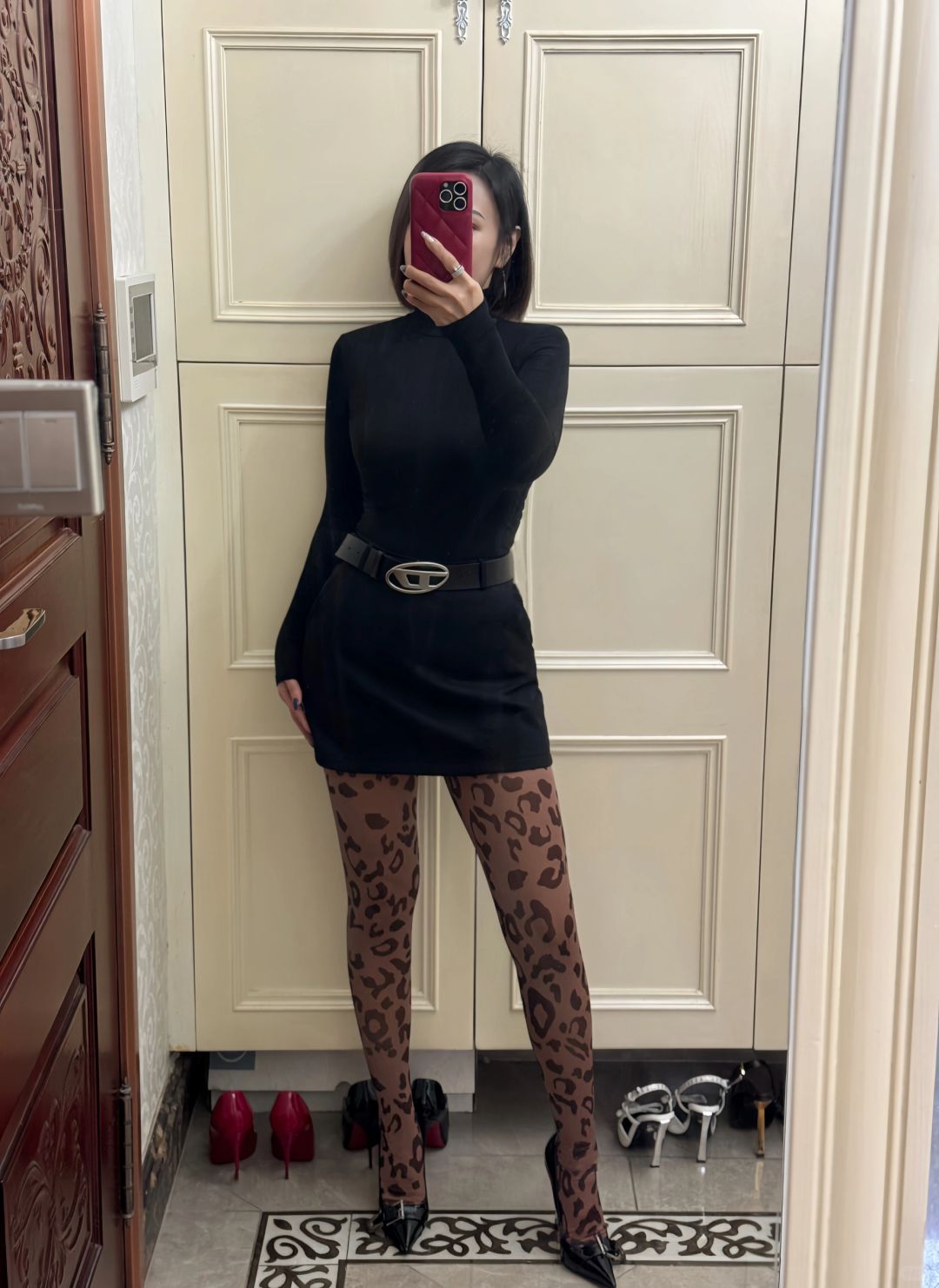 穿搭分享！👩‍🦰👠💄