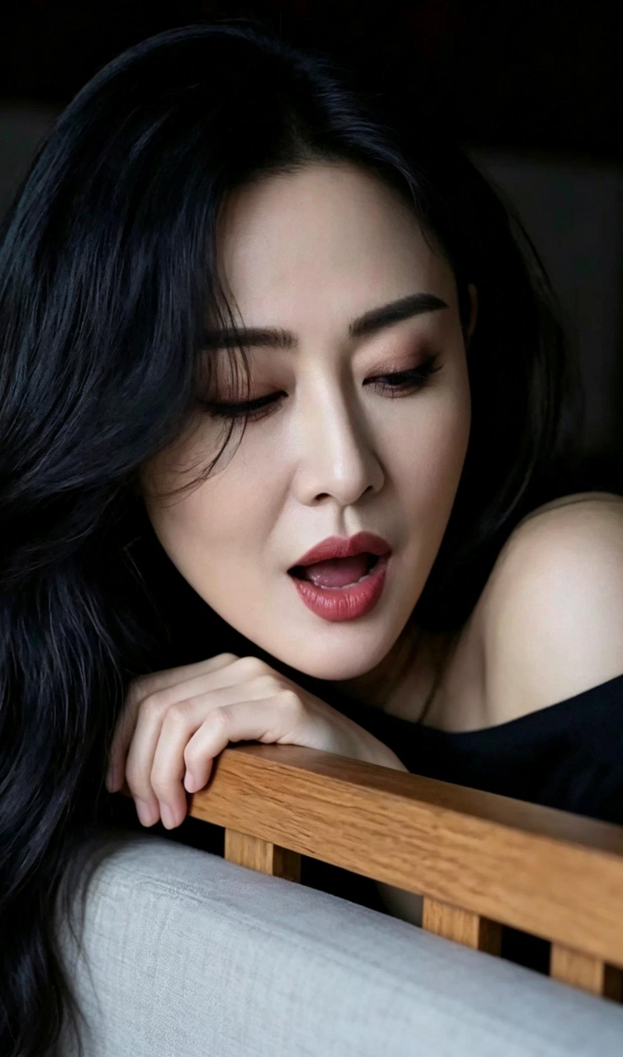 气质、御姐、氛围感美女 御姐感美女 甜御姐感