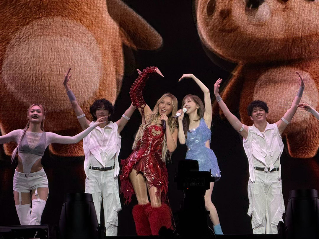 ALin又破纪录了果然缺席ALin一场就会出事 恭喜A-Lin在上海首次连开四场