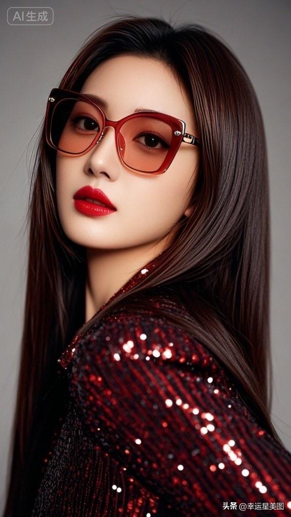 红黑撞色，闪耀全场！🔥✨