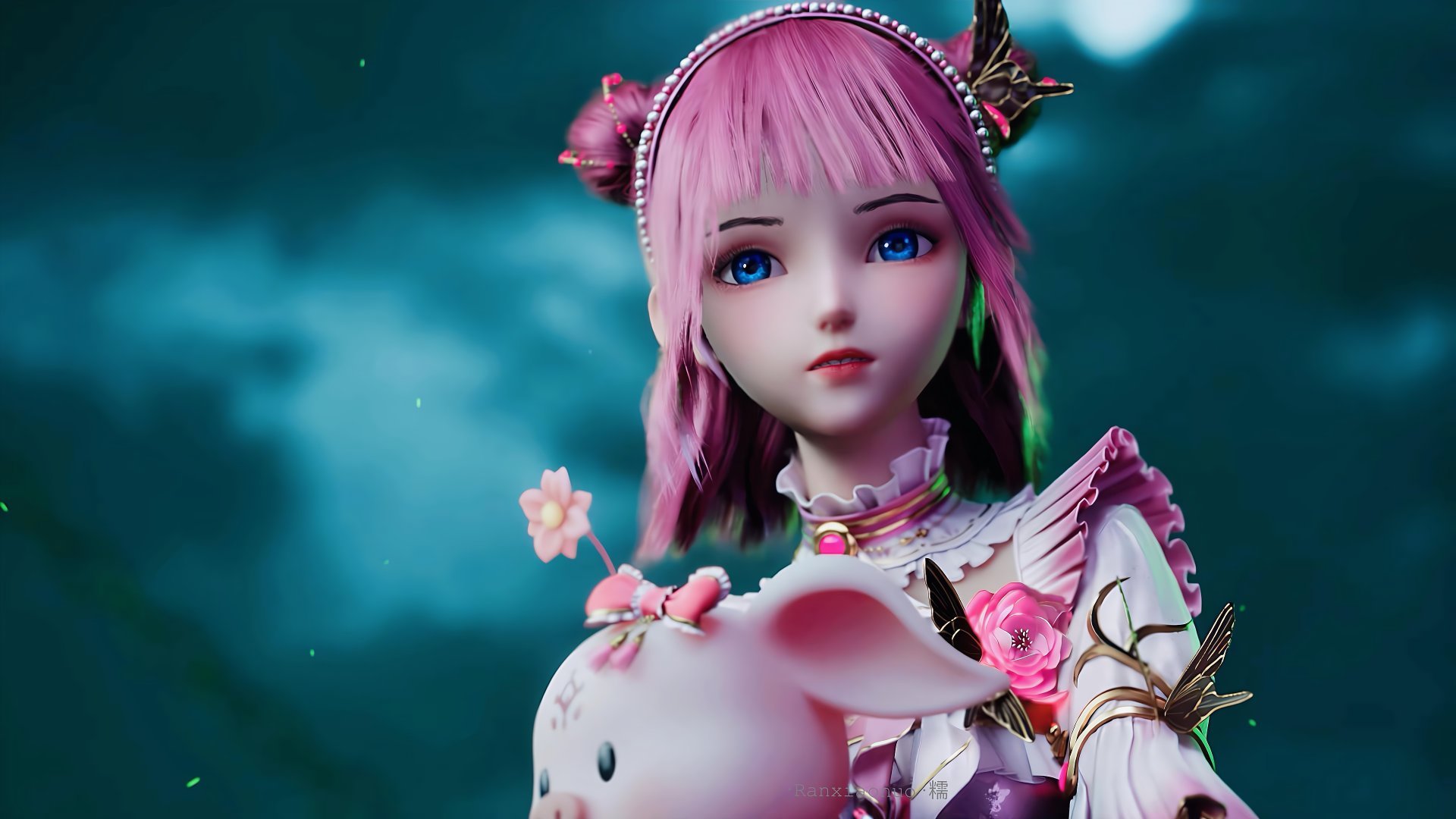 #陈樱儿·神女浮眷# 🍓 #国漫点评团# 世人皆如满天星，而你却皎皎如月 ​​