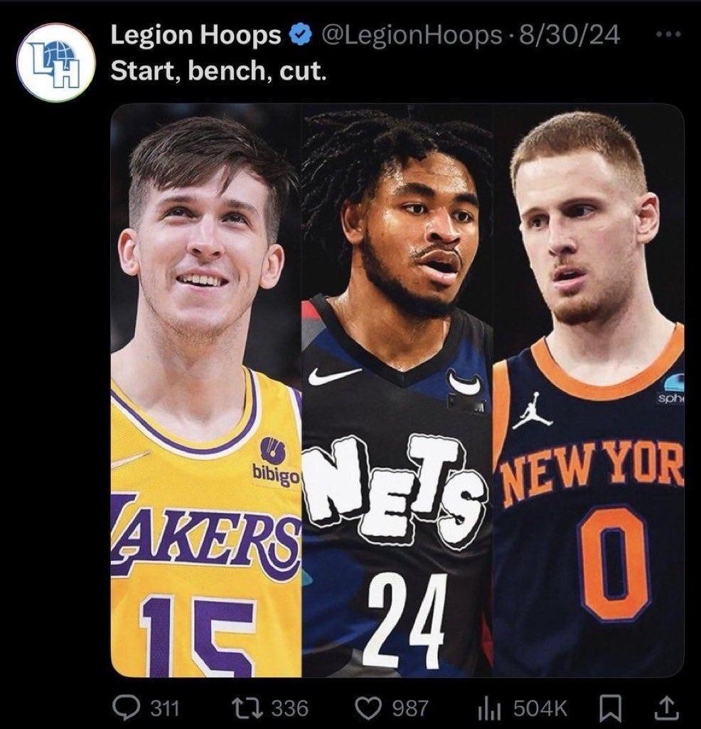 这个账号，我个人认为，你需要给里皇道歉了！新赛季篮不住NBA