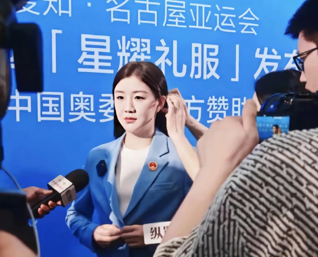 名古屋亚运会星耀礼服发布会，陈梦作为代表，一出场就惊艳不少人
7月30号，202
