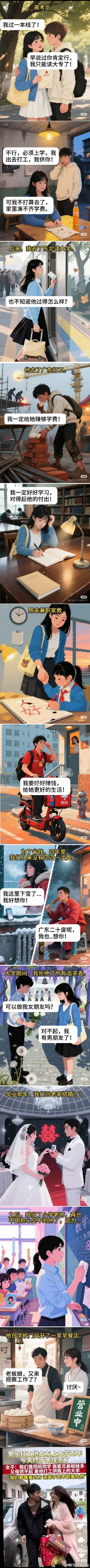 高考后： ​​​