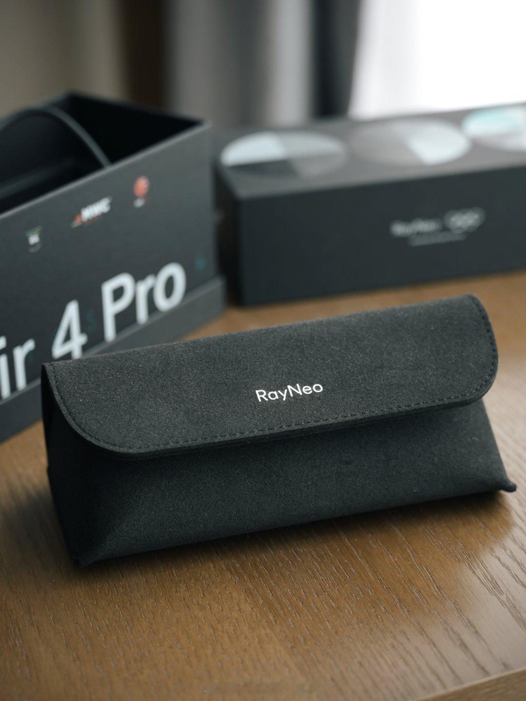 最近在试雷鸟Air 4 Pro，说点真实感受。它看着就是一副普通墨镜，76克，揣