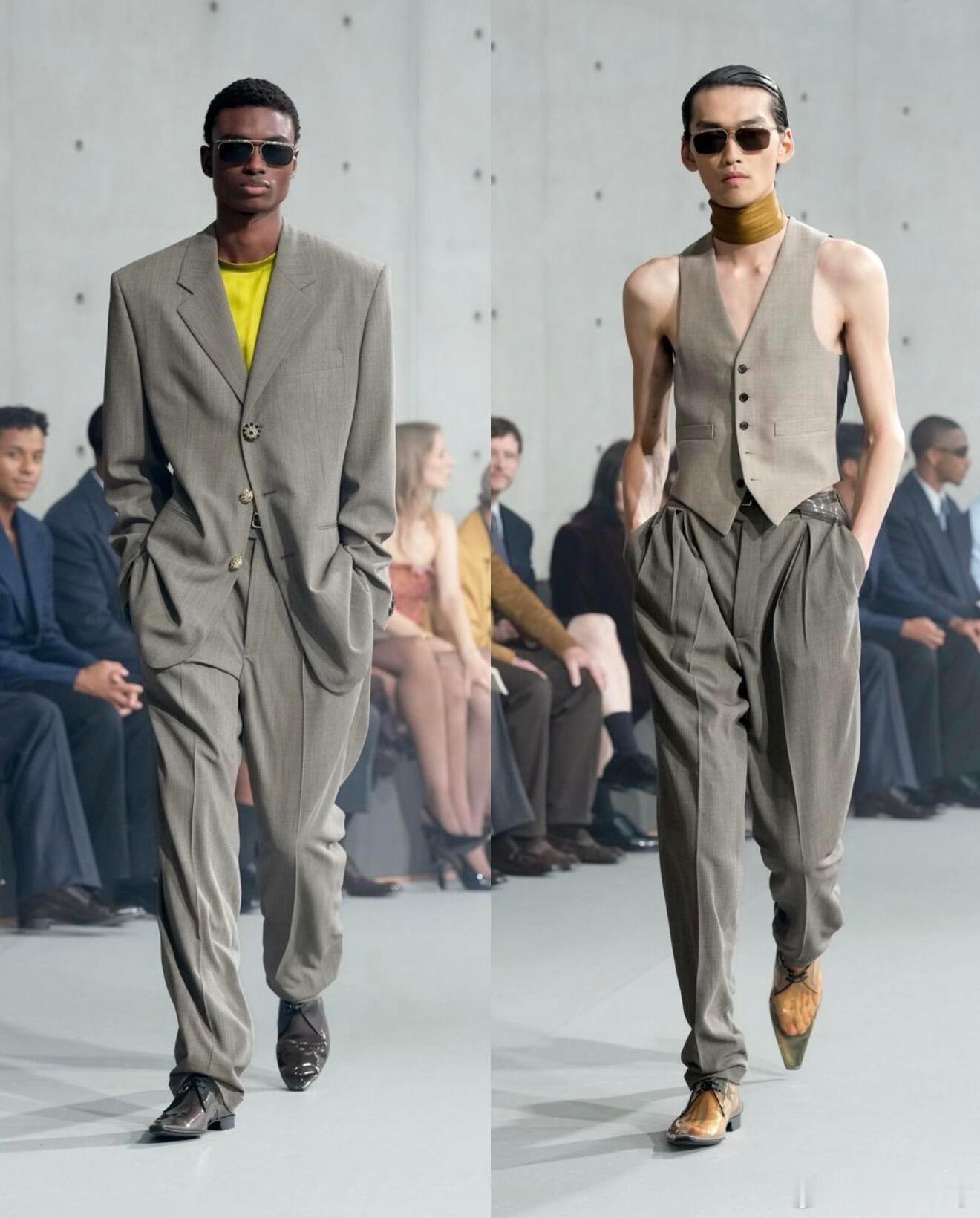 男装周 Saint Laurent 2027春夏男装拉开巴黎男装周帷幕！作为20