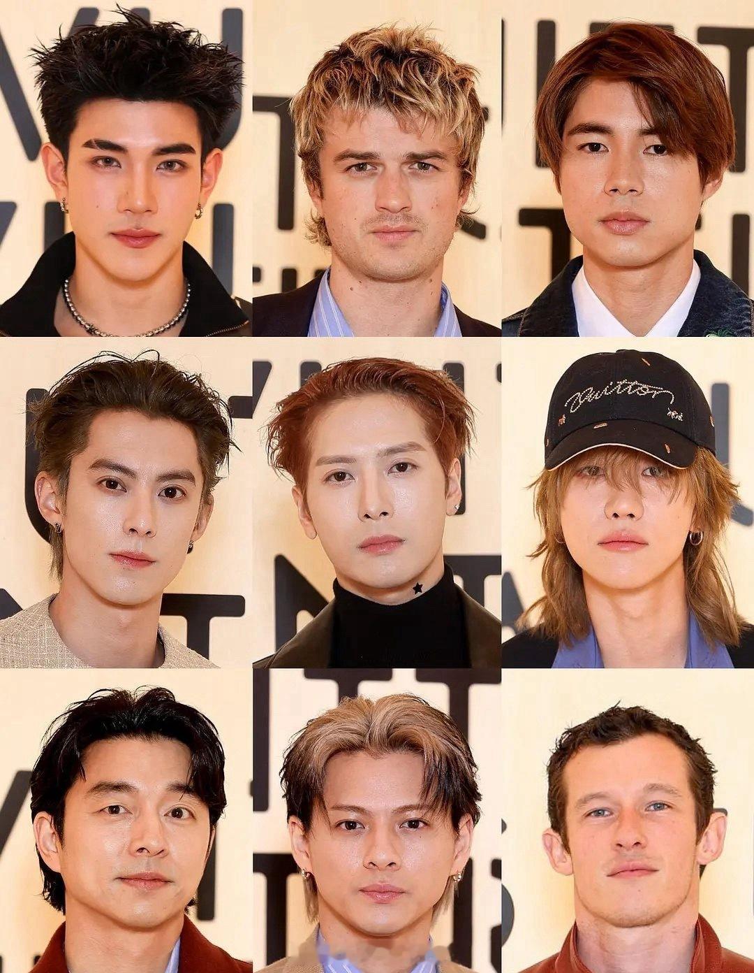 LV大秀男艺人怼脸生图来，谁状态最好？LV大秀