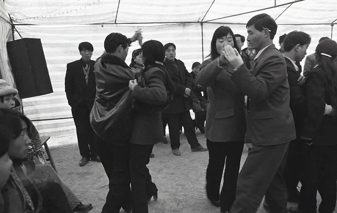 九十年代末的西安，摄影:胡武功 ​​​