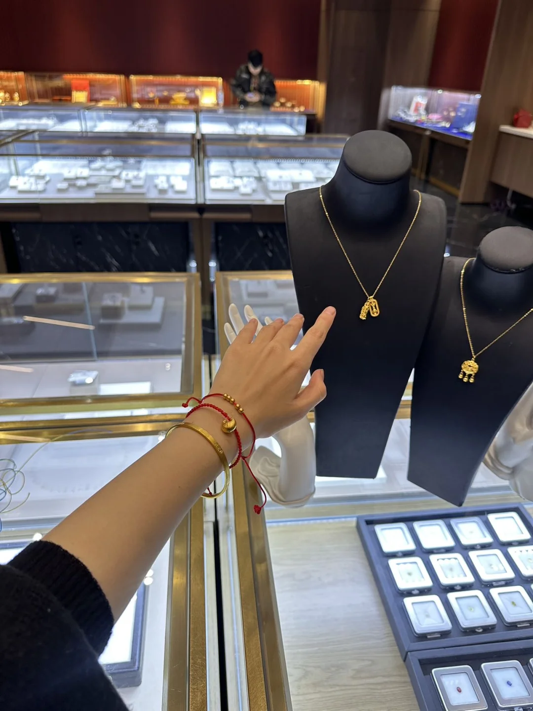 妈妈带我来的黄金工厂店！备婚姐妹进！