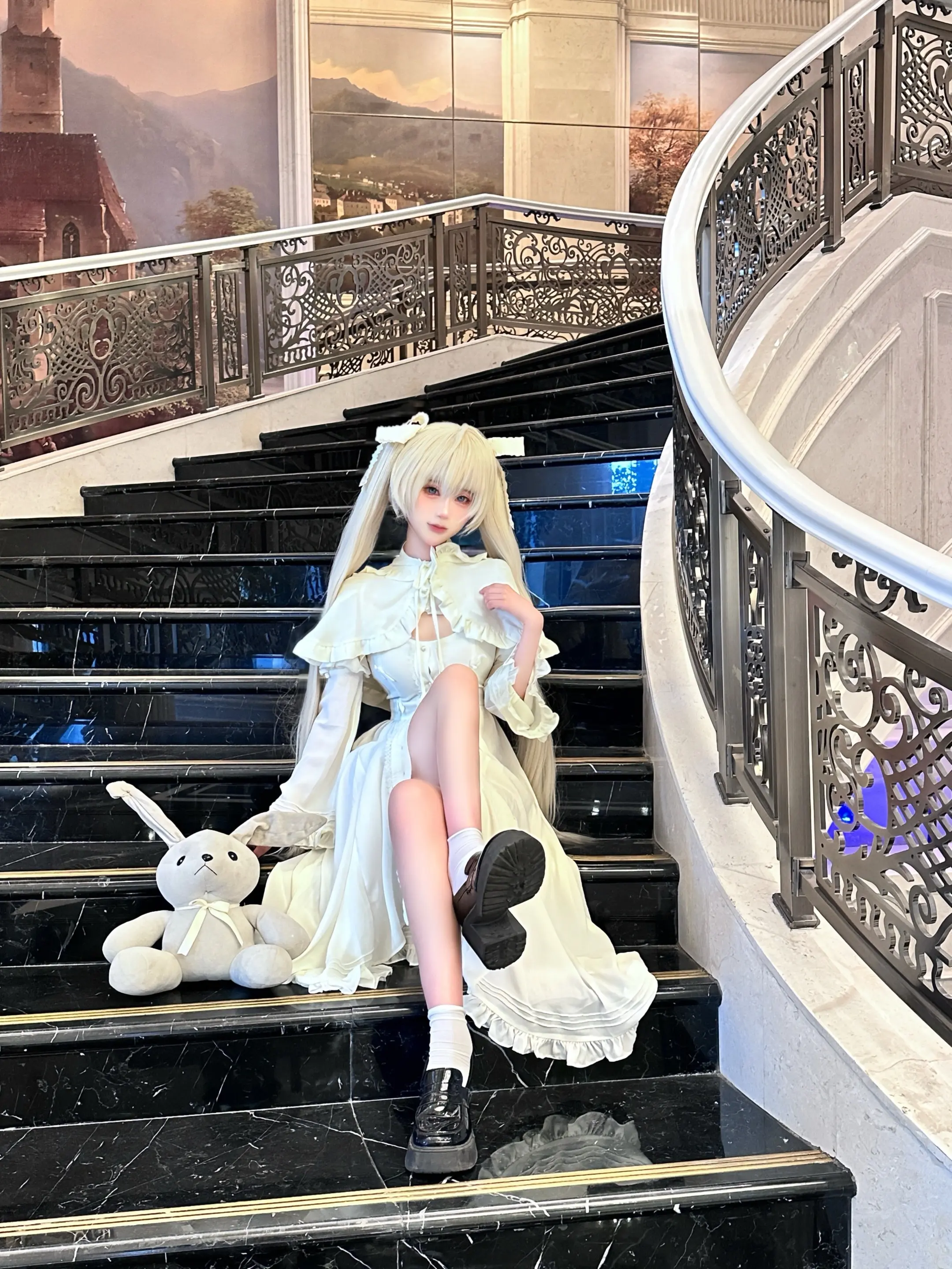 穹妹 cos 缘分的天空 galgame