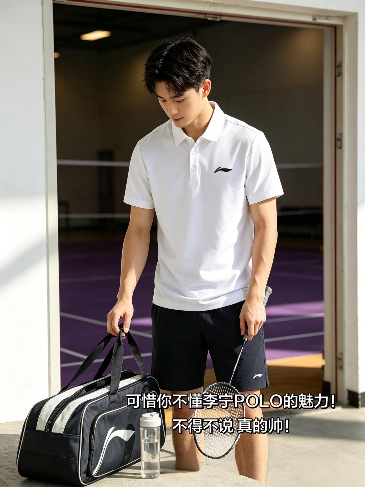 可惜你不懂李宁POLO的魅力！
不得不说 真的帅！